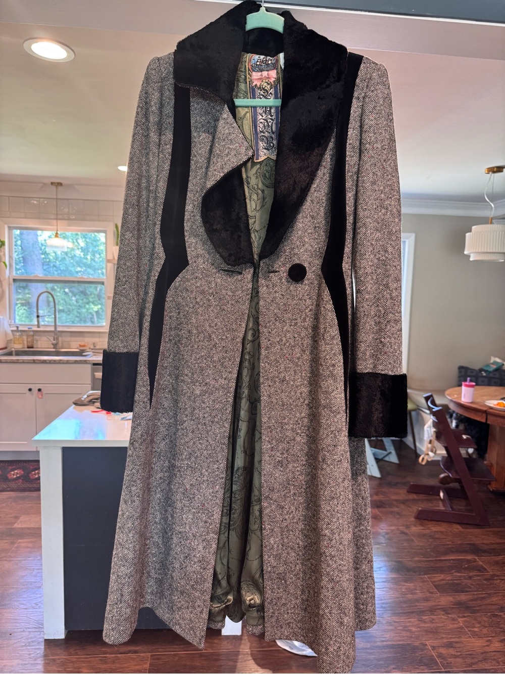 L.A.M.B. Gwen Stefani Fall 2005 Royal Overcoat